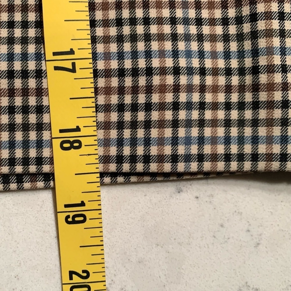 LOFT Checkered Mini Skirt with Button Accents NEW - 6 - Picture 7 of 7